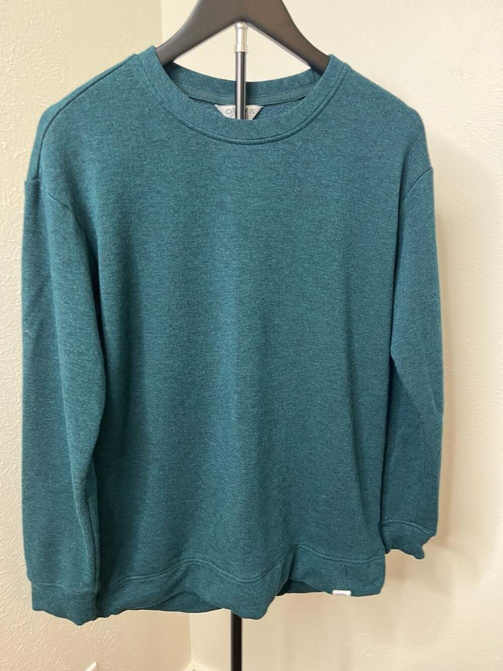 Orvis Classic Collection Teal Heather Modal Blend Crewneck Sweatshirt